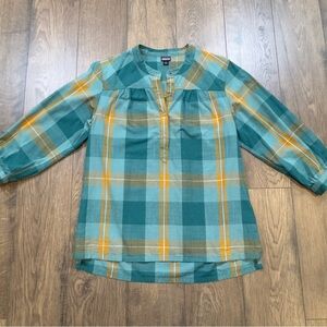 Woman’s Patagonia Settlers Plaid Top
